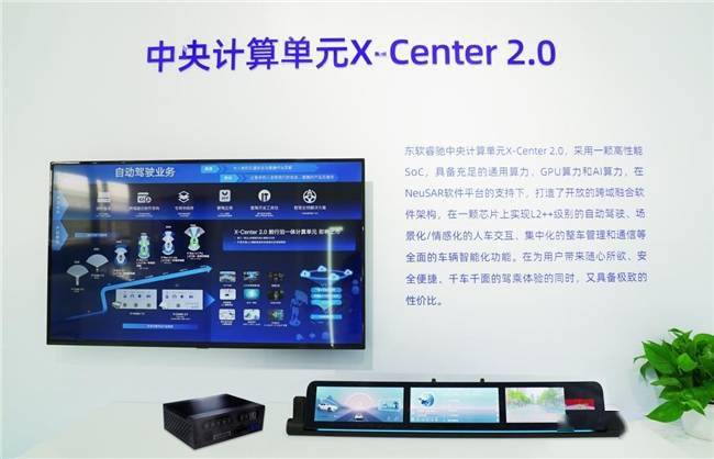 博鱼·boyu体育东软睿驰面向AI智能汽车团体产物处理计划表态2024北京车展(图8)